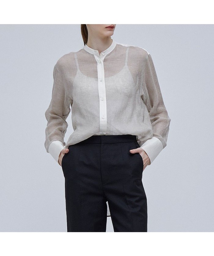【ベイジ,/BEIGE,】の【Precious 7月号掲載】MATHIEU / バンドカラーシャツ インテリア・キッズ・メンズ・レディースファッション・服の通販 founy(ファニー) https://founy.com/ 雑誌掲載アイテム Magazine Picks & Fashion Features ファッション雑誌 Fashion Magazines プレシャス Precious ファッション Fashion レディースファッション Fashion for Women トップス・カットソー Cut & Sew Tops シャツ・ブラウス・オフィスカジュアル Elegant Blouses & Button-Ups 7月号 July Issue おすすめ Recommended / Our Picks カフス Cuff Design カーディガン Cardigan, Knitwear キャミ Camisole, Cami Top サテン Satin, Glossy Fabric ショート Short, Short Length シンプル Simple, Minimal トレンド Trend, Trending Now リネン Linen, Linen Fabric ビジネス 仕事 通勤 Business / Work / Commuting 夏 Summer 春 Spring S/S・春夏 SS, Spring/Summer, Warm Season 雑誌 Magazine, Fashion Magazine |ID: prp329100004582910 ipo3291000000033370526