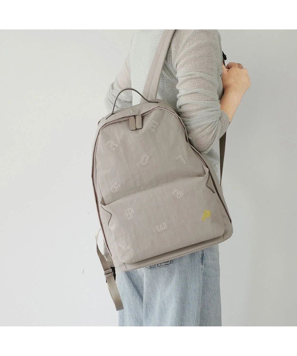 【ペレボルサ/PELLE BORSA】のスマートバッグパック/リュック Wrinkle リンクル 6520 インテリア・キッズ・メンズ・レディースファッション・服の通販 founy(ファニー) 　ファッション　Fashion　レディースファッション　Fashion for Women　バッグ　Bags　アウトドア　Outdoor Clothing　クッション　Cushion, Throw Pillow　コーティング　Coating, Coated Finish　傘　Umbrella, Parasol　軽量　Lightweight, Ultra Light　ショルダー　Shoulder, Shoulder Strap　財布　Wallet, Purse　ハンカチ　Handkerchief, Hanky　ファブリック　Fabric, Textile　ポケット　Pocket, Pocket Detail　メッシュ　Mesh, Net Fabric　リュック　Backpack, Rucksack　リラックス　Relax, Relaxed Fit　ループ　Loop, Loop Knit　おすすめ　Recommended / Our Picks　ライトグレー|ID: prp329100004582922 ipo3291000000033100437