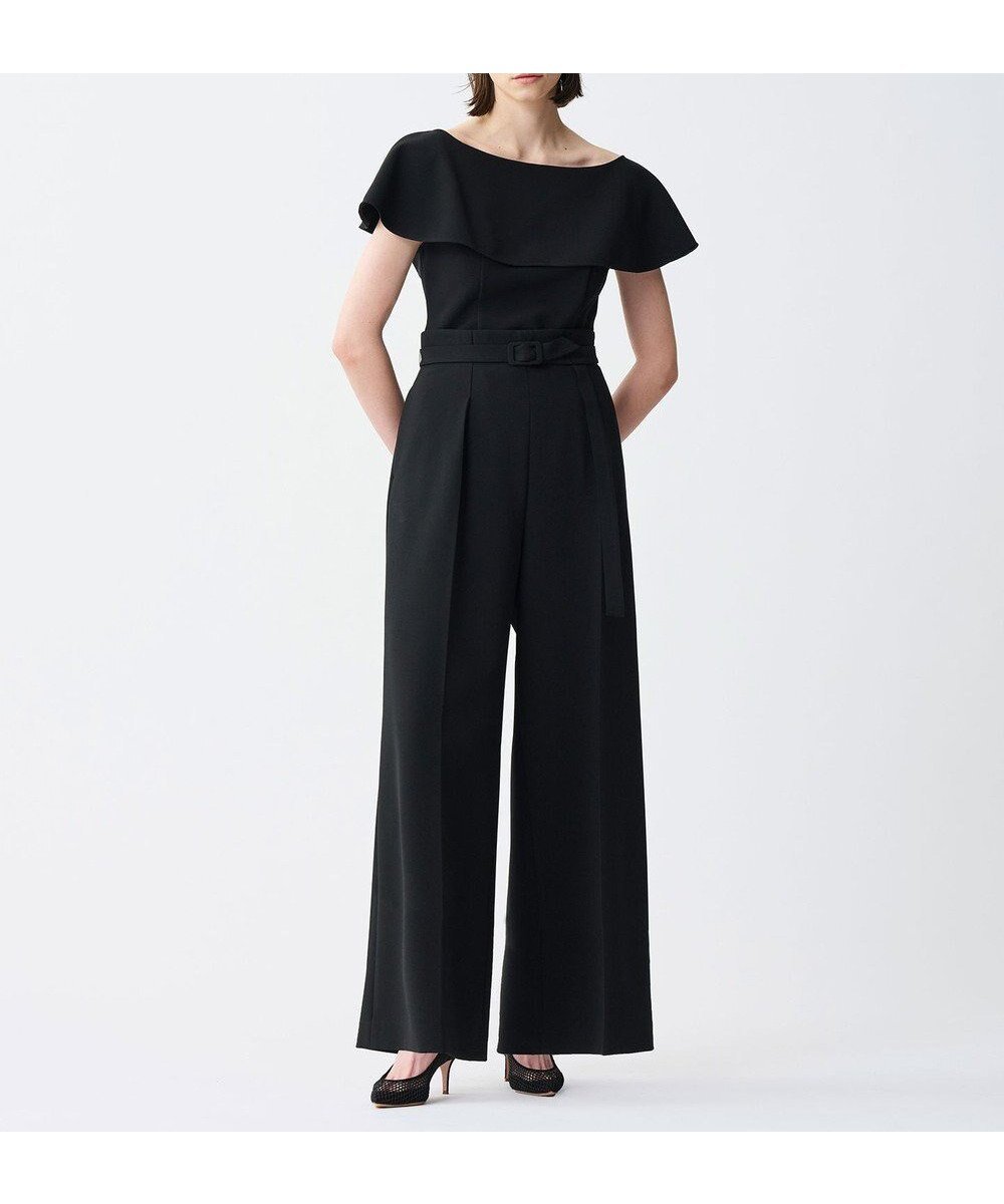 【アンクレイヴ/uncrave】の【撥水・洗濯機洗い可】プルーフダブルクロス ワイドパンツ インテリア・キッズ・メンズ・レディースファッション・服の通販 founy(ファニー) 　ファッション　Fashion　レディースファッション　Fashion for Women　パンツ　Pants & Trousers　オケージョン　Occasion Wear　ストレッチ　Stretch, Stretchy Fabric　セットアップ　Set-Up, Coordinated Outfit　フォーマル　Formal, Dressy　ワイド　Wide, Wide Fit　A/W・秋冬　Autumn/Winter　S/S・春夏　SS, Spring/Summer, Warm Season　夏　Summer　エレガント 上品　Elegant　ブラック|ID: prp329100004582923 ipo3291000000033616805