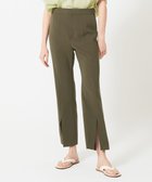 【ベイジ,/BEIGE,】の【CLASSY.7月号掲載】PAULOWNIA / フレアパンツ Khaki|ID: prp329100004582950 ipo3291000000032547150