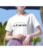【ティアクラッセ/Tiaclasse】の【洗える】シンプルロゴプリントTシャツ ホワイト(アーチロゴ)|ID: prp329100004582957 ipo3291000000032767005