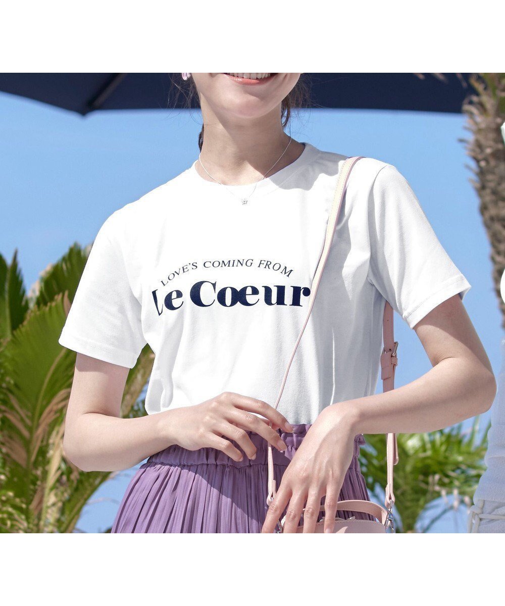 【ティアクラッセ/Tiaclasse】の【洗える】シンプルロゴプリントTシャツ インテリア・キッズ・メンズ・レディースファッション・服の通販 founy(ファニー) 　ファッション　Fashion　レディースファッション　Fashion for Women　トップス・カットソー　Cut & Sew Tops　シャツ・ブラウス・オフィスカジュアル　Elegant Blouses & Button-Ups　ロングTシャツ・Tシャツ　Longline T-Shirts & Tees　カットソー・ベーシックTシャツ　Cut-and-Sewn Tops / Stretch Tees & Basics　アクセサリー　Fashion Accessories　ウォッシャブル　Machine Washable　カットソー　Cut and Sewn Top　カーディガン　Cardigan, Knitwear　シンプル　Simple, Minimal　チュニック　Tunic, Long Top　プリント　Print, Printed Pattern　ポケット　Pocket, Pocket Detail　エレガント 上品　Elegant　再入荷　Restock / Back in Stock　半袖　Short Sleeve, Half Sleeve　夏　Summer　新作・新入荷　New Arrivals / New In　春　Spring　S/S・春夏　SS, Spring/Summer, Warm Season　洗える　Machine Washable　ホワイト(アーチロゴ)|ID: prp329100004582957 ipo3291000000032767005