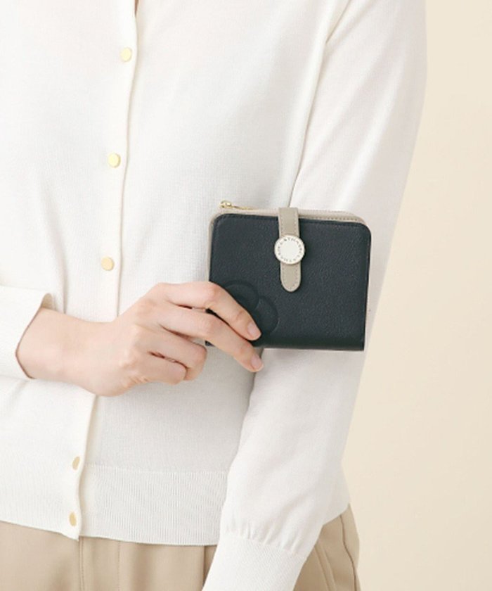 【クレイサス/CLATHAS】のCLATHAS クレイサス ブラン Lファスナー2つ折り財布 インテリア・キッズ・メンズ・レディースファッション・服の通販 founy(ファニー) https://founy.com/ ファッション Fashion レディースファッション Ladies' Fashion Online 財布 Wallets ウォレット Wallet フラップ Flap モダン Modern 財布 Wallet |ID: prp329100004582969 ipo3291000000032477002