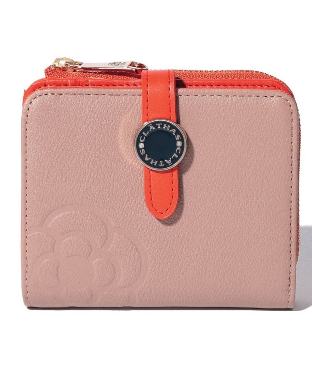 【クレイサス/CLATHAS】のCLATHAS クレイサス ブラン Lファスナー2つ折り財布 インテリア・キッズ・メンズ・レディースファッション・服の通販 founy(ファニー) 　ファッション　Fashion　レディースファッション　Ladies' Fashion Online　財布　Wallets　ウォレット　Wallet　フラップ　Flap　モダン　Modern　財布　Wallet　ベージュ|ID: prp329100004582969 ipo3291000000032477005