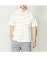 【ジョセフ アブード マウンテン/JOSEPH ABBOUD MOUNTAIN】の【SPACE/UNISEX】クイックドライ リネンハニカムボーダーポロシャツ 人気、トレンドファッション・服の通販 founy(ファニー) ファッション Fashion レディースファッション Ladies' Fashion Online トップス・カットソー Tops/Tshirt シャツ/ブラウス Shirts/Blouses ポロシャツ Polo Shirts 春 Spring 吸水 Water Absorption フランス France ボーダー Border ポロシャツ Polo Shirt メランジ Melange ユニセックス Unisex リネン Linen リラックス Relax S/S・春夏 Ss・Spring/Summer 再入荷 Restock/Back In Stock/Re Arrival 夏 Summer |ID:prp329100004582996