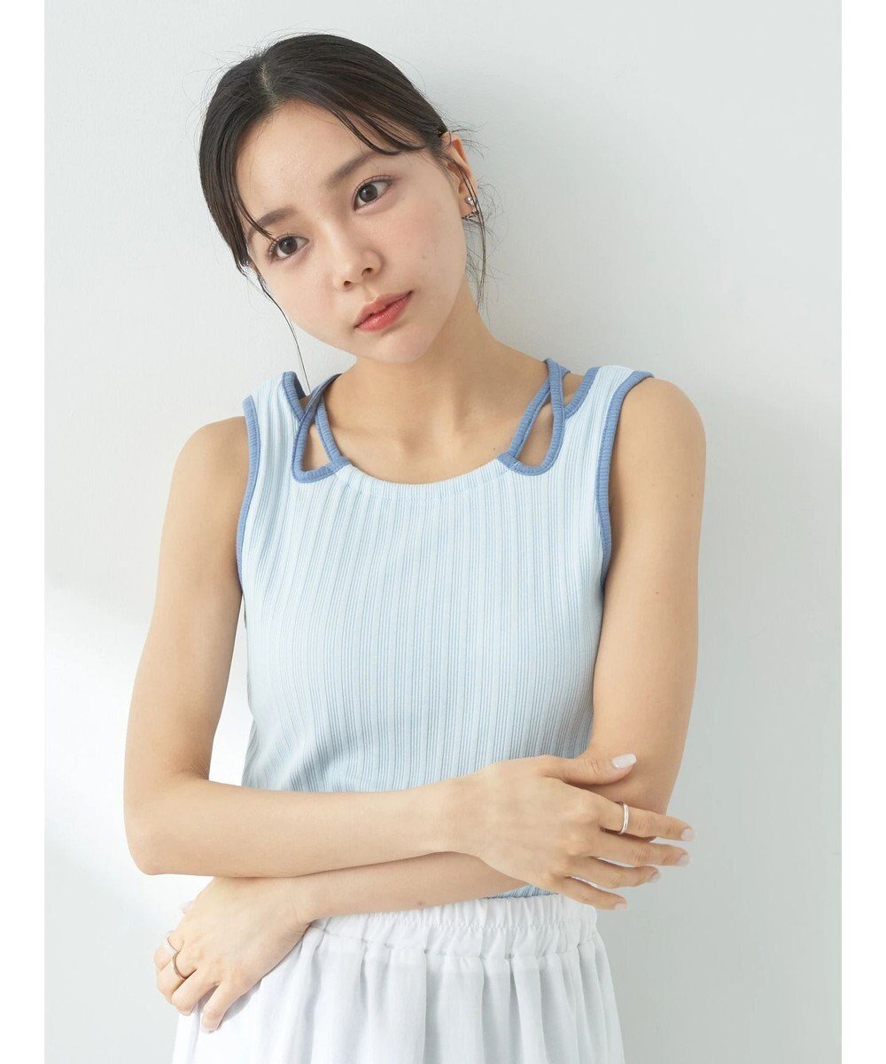 【アースミュージックアンドエコロジー/earth music&ecology】のバッククロスタンクトップ 人気、トレンドファッション・服の通販 founy(ファニー) 　ファッション　Fashion　レディースファッション　Fashion for Women　トップス・カットソー　Cut & Sew Tops　スマート　Smart, Elegant　タンク　Tank Top, Sleeveless Top　ポケット　Pocket, Pocket Detail　夏　Summer　春　Spring　S/S・春夏　SS, Spring/Summer, Warm Season　 other-1|ID: prp329100004583126 ipo3291000000033687580