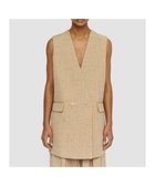 【ジョゼフ/JOSEPH】のスペックルシルクリネン ダブルブレステッドジレ Sesame|ID: prp329100004583133 ipo3291000000032685744