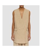 【ジョゼフ/JOSEPH】のスペックルシルクリネン ダブルブレステッドジレ Sesame|ID: prp329100004583133 ipo3291000000033659513