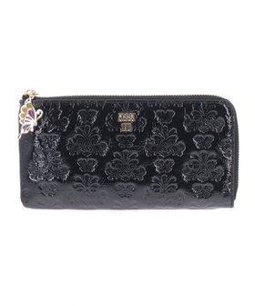 【アナスイ/ANNA SUI】のマープル 薄マチ長財布 人気、トレンドファッション・服の通販 founy(ファニー) ファッション Fashion レディースファッション Fashion for Women ミニ財布・二つ折り財布 Wallets & Card Cases 財布 Wallet, Purse 透かし Cut-Out, Lacework |ID:prp329100004583142