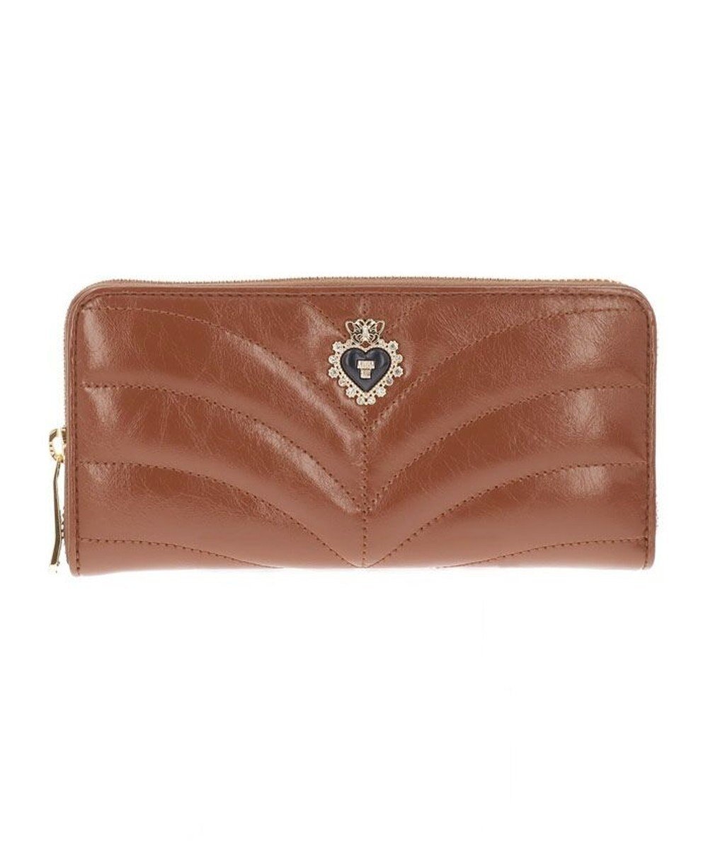 【アナスイ/ANNA SUI】のポワロ ラウンド長財布 インテリア・キッズ・メンズ・レディースファッション・服の通販 founy(ファニー) ファッション Fashion レディースファッション Fashion for Women ミニ財布・二つ折り財布 Wallets & Card Cases おすすめ Recommended / Our Picks クラシック Classic, Timeless Style バタフライ Butterfly, Butterfly Motif ブローチ Brooch, Pin Brooch プリント Print, Printed Pattern ラウンド Round, Round Neck 財布 Wallet, Purse ブラウン|ID: prp329100004583144 ipo3291000000033673995