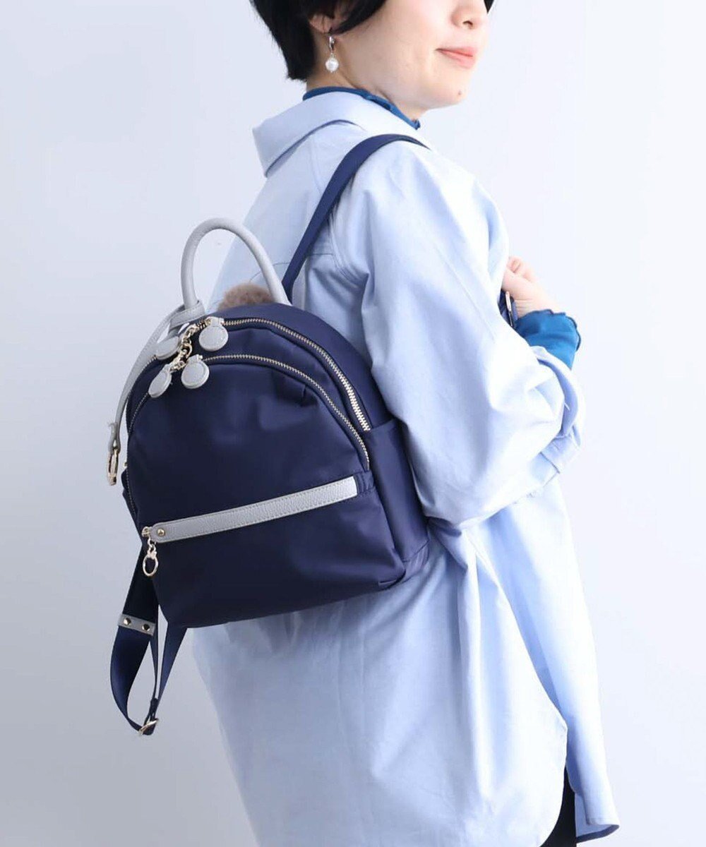 【エースバッグズアンドラゲッジ/ACE BAGS & LUGGAGE】のKanana project PJ-17 リュックサック 6L 11941 カナナ プロジェクト インテリア・キッズ・メンズ・レディースファッション・服の通販 founy(ファニー) 　ファッション　Fashion　レディースファッション　Fashion for Women　バッグ　Bags　クッション　Cushion, Throw Pillow　傘　Umbrella, Parasol　シンプル　Simple, Minimal　チャーム　Charm, Pendant　定番　Standard, Basic Item　フェミニン　Feminine, Girly　フロント　Front, Front Design　ベーシック　Basic, Essential　ポケット　Pocket, Pocket Detail　ポーチ　Pouch, Small Case　メタル　Metal, Metal Parts　メッシュ　Mesh, Net Fabric　リュック　Backpack, Rucksack　ネイビー|ID: prp329100004583566 ipo3291000000034221329