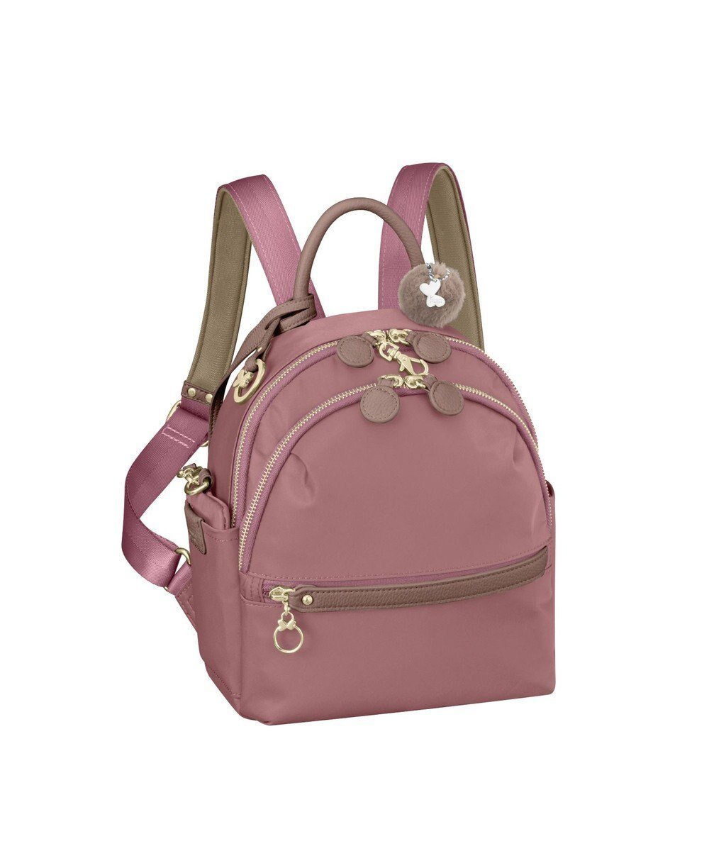 【エースバッグズアンドラゲッジ/ACE BAGS & LUGGAGE】のKanana project PJ-17 リュックサック 6L 11941 カナナ プロジェクト インテリア・キッズ・メンズ・レディースファッション・服の通販 founy(ファニー) 　ファッション　Fashion　レディースファッション　Fashion for Women　バッグ　Bags　クッション　Cushion, Throw Pillow　傘　Umbrella, Parasol　シンプル　Simple, Minimal　チャーム　Charm, Pendant　定番　Standard, Basic Item　フェミニン　Feminine, Girly　フロント　Front, Front Design　ベーシック　Basic, Essential　ポケット　Pocket, Pocket Detail　ポーチ　Pouch, Small Case　メタル　Metal, Metal Parts　メッシュ　Mesh, Net Fabric　リュック　Backpack, Rucksack　ローズピンク|ID: prp329100004583566 ipo3291000000034221342