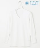 【23区 ゴルフ/23区GOLF / MEN】の【MEN】氷撃シリーズ【接触冷感/防臭/UVケア/吸水速乾】Vネック インナー ホワイト系|ID: prp329100004583601 ipo3291000000032487145