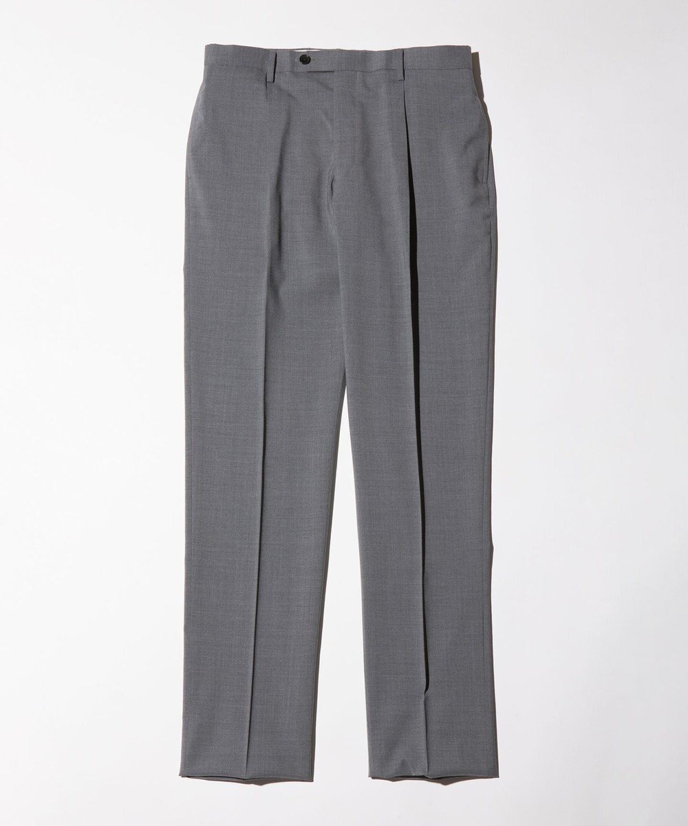【ジェイ プレス/J.PRESS / MEN】の【WEB限定】【ストレッチ / ウォッシャブル可】ワンタックスラックス インテリア・キッズ・メンズ・レディースファッション・服の通販 founy(ファニー) 　ファッション　Fashion　メンズファッション　Fashion for Men　ボトムス　Bottoms　ウォッシャブル　Machine Washable　春　Spring　洗える　Machine Washable　コンパクト　Compact, Small Size　ストレッチ　Stretch, Stretchy Fabric　スラックス　Slacks, Dress Pants　フィット　Fit, Slim Fit　S/S・春夏　SS, Spring/Summer, Warm Season　夏　Summer　ビジネス 仕事 通勤　Business / Work / Commuting　ライトグレー系|ID: prp329100004583610 ipo3291000000032695504