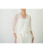 【グレース コンチネンタル/GRACE CONTINENTAL】のメッシュニットカーディガン ホワイト|ID: prp329100004583623 ipo3291000000034253018