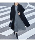【自由区/JIYU-KU】のウールリバーロング コート 人気、トレンドファッション・服の通販 founy(ファニー) ファッション Fashion レディースファッション Ladies' Fashion Online アウター Coat Outerwear コート Coats ジャケット Jackets インナー Inner エレガント 上品 Elegant ガウン Gown ショート Short シンプル Simple ジャケット Jacket ドロップ Drop バランス Balance フォルム Form ロング Long A/W・秋冬 Aw・Autumn/Winter・Fw・Fall-Winter thumbnail ネイビー|ID: prp329100004583625 ipo3291000000032487846