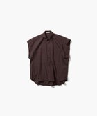 【エイトン/ATON】のCOTTON LAWN オフスリーブ CPO シャツ 人気、トレンドファッション・服の通販 founy(ファニー) ファッション Fashion レディースファッション Fashion for Women トップス・カットソー Cut & Sew Tops シャツ・ブラウス・オフィスカジュアル Elegant Blouses & Button-Ups カットオフ Cut-Off Design カリフォルニア California, Cali Style ジャケット Jacket, Outerwear スーピマ Supima, Premium Cotton ポケット Pocket, Pocket Detail ワイド Wide, Wide Fit A/W・秋冬 Autumn/Winter S/S・春夏 SS, Spring/Summer, Warm Season 夏 Summer thumbnail BROWN|ID: prp329100004583627 ipo3291000000032991581