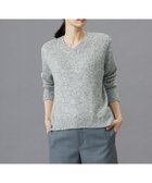 【ジェイ プレス/J.PRESS】の【洗える】WARMY LUREX Vネック ニット グレー系|ID: prp329100004583634 ipo3291000000033660978