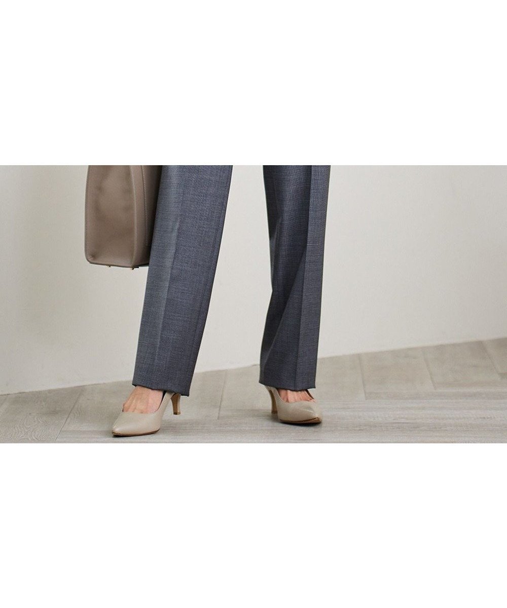 【23区/NIJYUSANKU】の【セットアップ対応/新色追加】ラフィーネウール フルレングスパンツ インテリア・キッズ・メンズ・レディースファッション・服の通販 founy(ファニー) 　ファッション　Fashion　レディースファッション　Fashion for Women　セットアップ　Matching Sets　レディースパンツ・ボトムス　Pants & Trousers / Bottoms　ジャケット　Jacket, Outerwear　スーツ　Suit, Formalwear　セットアップ　Set-Up, Coordinated Outfit　タイトスカート　Pencil Skirt, Tight Skirt　テーパード　Tapered, Tapered Pants　定番　Standard, Basic Item　フレア　Flare, Flared　ベーシック　Basic, Essential　マニッシュ　Mannish, Boyish　無地　Plain, Solid Color　A/W・秋冬　Autumn/Winter　S/S・春夏　SS, Spring/Summer, Warm Season　夏　Summer　エレガント 上品　Elegant　グレーミニチェック|ID: prp329100004583672 ipo3291000000033684562