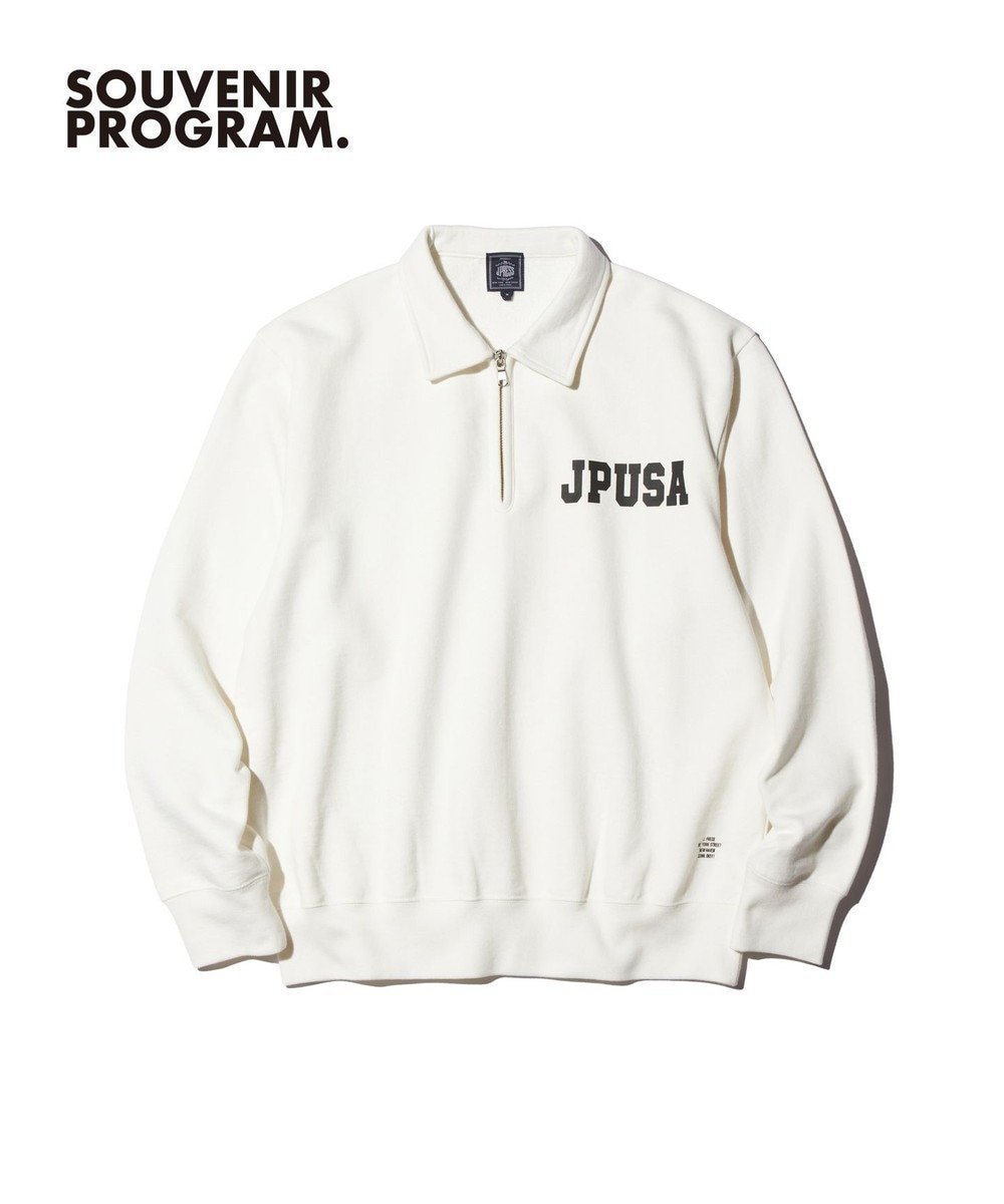 【ジェイ プレス/J.PRESS / MEN】の【J.PRESS ORIGINALS】Supima Recycle French Terry Logo Sweat Zip-Shirts 人気、トレンドファッション・服の通販 founy(ファニー) 　ファッション　Fashion　レディースファッション　Ladies' Fashion Online　トップス・カットソー　Tops/Tshirt　シャツ/ブラウス　Shirts/Blouses　パーカ　Sweats　スウェット　Sweat　アメリカン　American　クラシック　Classic　スウェット　Sweat　スーピマ　Supima　トレンド　Trend　フロント　Front　プリント　Print　ミリタリー　Military　リラックス　Relax　A/W・秋冬　Aw・Autumn/Winter・Fw・Fall-Winter　S/S・春夏　Ss・Spring/Summer　夏　Summer　 other-1|ID: prp329100004583747 ipo3291000000032490003