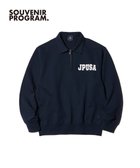 【ジェイ プレス/J.PRESS / MEN】の【J.PRESS ORIGINALS】Supima Recycle French Terry Logo Sweat Zip-Shirts ネイビー系|ID: prp329100004583747 ipo3291000000032490005