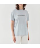 【ベイジ,/BEIGE,】の【洗える】CASSIA / オリジナルロゴTシャツ Sax|ID: prp329100004583787 ipo3291000000032676761