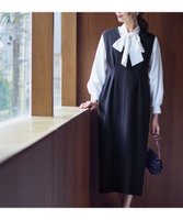 【エニィ スィス/any SiS】の【優木まおみさんコラボ】秒映えセレモニー ブラウス × ジャンパースカート 人気、トレンドファッション・服の通販 founy(ファニー) ファッションモデル・俳優・女優 Models 女性 Women 優木まおみ Yuki Maomi ファッション Fashion レディースファッション Fashion for Women スカート Skirts 春 Spring ギャザー Gathered, Ruffled コラボ Collaboration, Collab シェイプ Shape, Slim Fit シャーリング Shirring, Ruched シンプル Simple, Minimal スタイリッシュ Stylish, Fashionable ストレッチ Stretch, Stretchy Fabric スリット Slit, Slit Detail セットアップ Set-Up, Coordinated Outfit トレンド Trend, Trending Now なめらか Smooth, Silky Texture フレア Flare, Flared ブロード Broadcloth, Fine Cotton ポケット Pocket, Pocket Detail S/S・春夏 SS, Spring/Summer, Warm Season 夏 Summer エレガント 上品 Elegant セレモニー Ceremony 新作・新入荷 New Arrivals / New In |ID:prp329100004583790