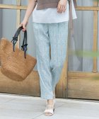 【自由区/JIYU-KU】の【洗える】ダマスクフローラルプリントテーパード パンツ 人気、トレンドファッション・服の通販 founy(ファニー) ファッション Fashion レディースファッション Ladies' Fashion Online パンツ Pants オリエンタル Oriental ドレープ Drape プリント Print 夏 Summer 春 Spring S/S・春夏 Ss・Spring/Summer 洗える Washable thumbnail ライトブルー|ID: prp329100004583794 ipo3291000000032645110