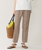 【自由区/JIYU-KU】の【洗える】ダマスクフローラルプリントテーパード パンツ 人気、トレンドファッション・服の通販 founy(ファニー) ファッション Fashion レディースファッション Ladies' Fashion Online パンツ Pants オリエンタル Oriental ドレープ Drape プリント Print 夏 Summer 春 Spring S/S・春夏 Ss・Spring/Summer 洗える Washable thumbnail モカ|ID: prp329100004583794 ipo3291000000032645111