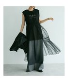 【クラフトスタンダードブティック/CRAFT STANDARD BOUTIQUE】のチュールジレワンピース Black|ID: prp329100004583811 ipo3291000000033683508