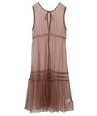 【クラフトスタンダードブティック/CRAFT STANDARD BOUTIQUE】のチュールジレワンピース Brown|ID: prp329100004583811 ipo3291000000033683510