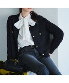 【23区/NIJYUSANKU】の【洗える】ブークレラメニット カーディガン 人気、トレンドファッション・服の通販 founy(ファニー) ファッション Fashion レディースファッション Ladies' Fashion Online トップス・カットソー Tops/Tshirt ニット Knit Tops カーディガン Cardigans 2024年 2024 2024-2025秋冬・A/W Aw/Autumn/Winter/Fw/Fall/2024-2025 冬 Winter カーディガン Cardigan ショート Short トレンド Trend ビッグ Big ベーシック Basic ポケット Pocket ループ Loop 再入荷 Restock/Back In Stock/Re Arrival 洗える Washable A/W・秋冬 Aw・Autumn/Winter・Fw・Fall-Winter thumbnail ブラック系|ID: prp329100004583812 ipo3291000000032548121