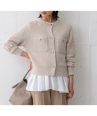 【23区/NIJYUSANKU】の【洗える】ブークレラメニット カーディガン 人気、トレンドファッション・服の通販 founy(ファニー) ファッション Fashion レディースファッション Ladies' Fashion Online トップス・カットソー Tops/Tshirt ニット Knit Tops カーディガン Cardigans 2024年 2024 2024-2025秋冬・A/W Aw/Autumn/Winter/Fw/Fall/2024-2025 冬 Winter カーディガン Cardigan ショート Short トレンド Trend ビッグ Big ベーシック Basic ポケット Pocket ループ Loop 再入荷 Restock/Back In Stock/Re Arrival 洗える Washable A/W・秋冬 Aw・Autumn/Winter・Fw・Fall-Winter thumbnail シャンパン|ID: prp329100004583812 ipo3291000000032548123