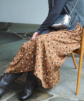 【自由区/JIYU-KU】の【セットアップ対応・洗える】ドットプリント スカート 人気、トレンドファッション・服の通販 founy(ファニー) ファッション Fashion レディースファッション Fashion for Women セットアップ Matching Sets スカート・ミニ/ミディ/マキシ Skirts / Mini, Midi & Maxi Skirts おすすめ Recommended / Our Picks セットアップ Set-Up, Coordinated Outfit ドット Polka Dot, Dot Pattern ドレープ Drape, Draping Fabric ビンテージ Vintage, Retro Style プリント Print, Printed Pattern ランダム Random, Irregular ビジネス 仕事 通勤 Business / Work / Commuting 洗える Machine Washable A/W・秋冬 Autumn/Winter |ID:prp329100004583885