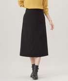 【ジェイ プレス/J.PRESS】の【洗える】シルセームスエード スカート ブラック系|ID: prp329100004583890 ipo3291000000035404444