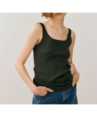 【ベイジ,/BEIGE,】の【BEIGE,ecru/WEB限定・洗える】RIB TOPS / コットンシルクリブキャミソール Khaki|ID: prp329100004583903 ipo3291000000032978199