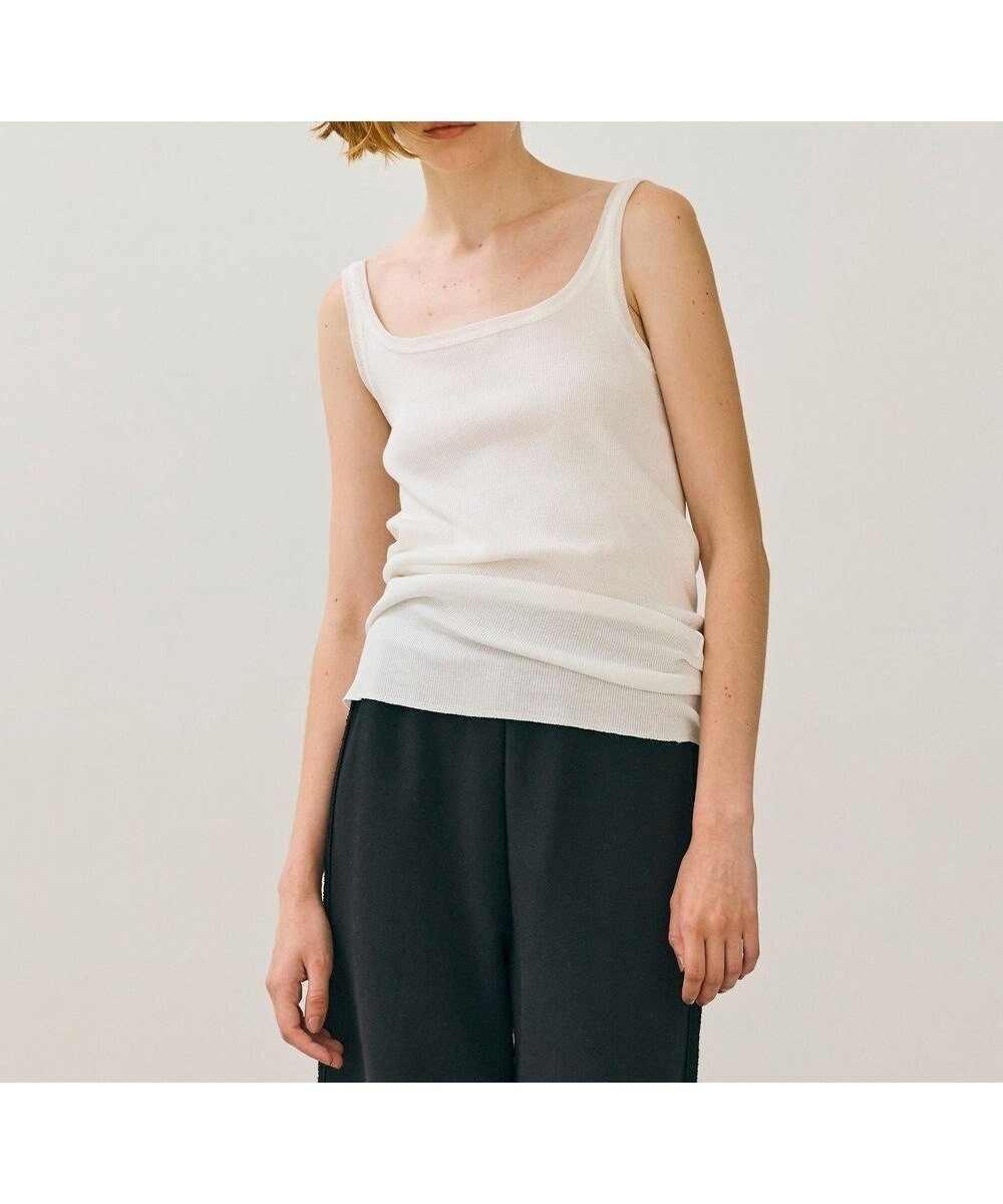 【ベイジ,/BEIGE,】の【BEIGE,ecru/WEB限定・洗える】RIB TOPS / コットンシルクリブキャミソール 人気、トレンドファッション・服の通販 founy(ファニー) 　ファッション　Fashion　レディースファッション　Fashion for Women　トップス・カットソー　Cut & Sew Tops　キャミソール&ノースリーブ　Camisoles & Sleeveless Tops　キャミソール　Camisole, Spaghetti Strap Top　夏　Summer　S/S・春夏　SS, Spring/Summer, Warm Season　洗える　Machine Washable　A/W・秋冬　Autumn/Winter　 other-1|ID: prp329100004583903 ipo3291000000033247671