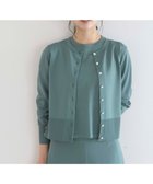 【組曲/KUMIKYOKU】の【UVケア・接触冷感】MINA ニットカーディガン クリームグリーン系|ID: prp329100004583970 ipo3291000000034311302