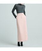 【アンクレイヴ/uncrave】の【洗濯機洗い可】サテン ドロストスカート(uncrave WHITE) ベビーピンク|ID: prp329100004584008 ipo3291000000032667904