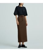 【アンクレイヴ/uncrave】の【洗濯機洗い可】サテン ドロストスカート(uncrave WHITE) ブラウン|ID: prp329100004584008 ipo3291000000032667905