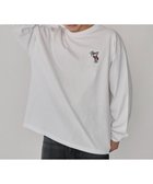【ウィゴー/WEGO】の【ユニセックス着用ITEM】別注BENDAVISワンポイントT(LS) ホワイト|ID: prp329100004584112 ipo3291000000032666805