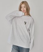 【ウィゴー/WEGO】の【ユニセックス着用ITEM】別注BENDAVISワンポイントT(LS) アッシュグレー|ID: prp329100004584112 ipo3291000000032666810