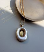 【ティアクラッセ/Tiaclasse】の【安田美沙子さん着用・2way】オーバルパールロングネックレス ゴールド|ID: prp329100004584207 ipo3291000000035594793