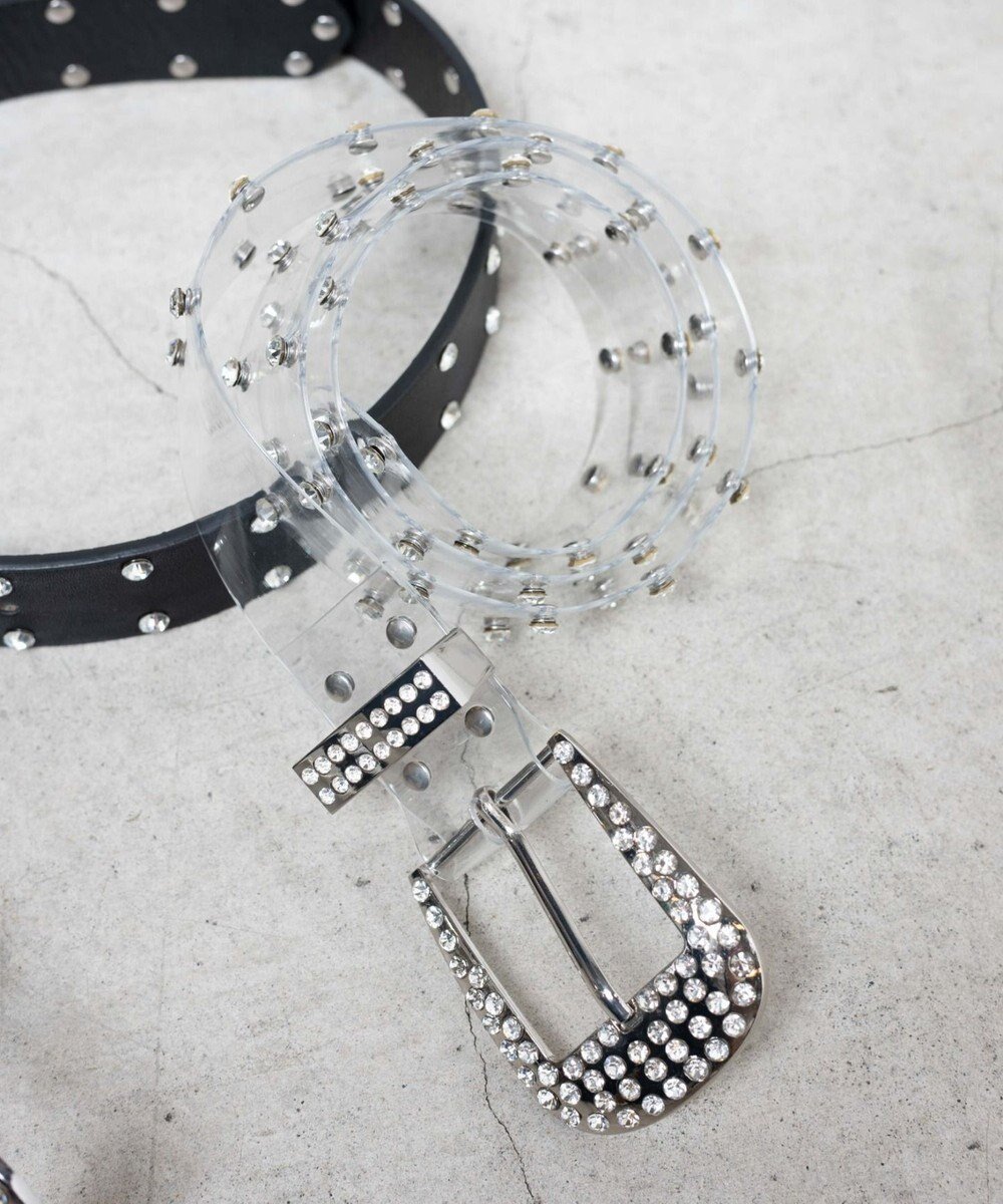 【ウィゴー/WEGO】のビジューワイドベルト インテリア・キッズ・メンズ・レディースファッション・服の通販 founy(ファニー) 　ファッション　Fashion　レディースファッション　Fashion for Women　ベルト&ウエストマーク　Belts & Waist Accessories　シンプル　Simple, Minimal　ボトム　Bottoms, Lower Wear　柄1|ID: prp329100004584255 ipo3291000000034310332