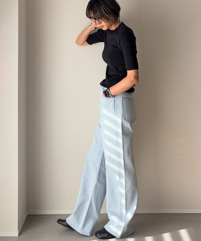 【ウォードブルー/WOADBLUE】のSALUU サルー /デニムパンツ アイスブルー インテリア・キッズ・メンズ・レディースファッション・服の通販 founy(ファニー) https://founy.com/ ファッション Fashion レディースファッション Ladies' Fashion Online パンツ Pants デニムパンツ Denim Pants 春 Spring ストレッチ Stretch ダメージ Damage デニム Denim パターン Pattern ファブリック Fabric フィット Fit ブリーチ Bleach ユーズド Used リラックス Relax ルーズ Loose A/W・秋冬 Aw・Autumn/Winter・Fw・Fall-Winter S/S・春夏 Ss・Spring/Summer 夏 Summer エレガント 上品 Elegant |ID: prp329100004584298 ipo3291000000032498562
