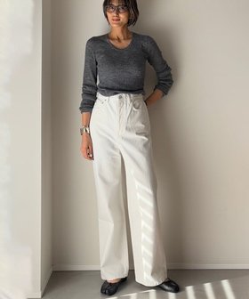 【ウォードブルー/WOADBLUE】のSALUU サルー /デニムパンツ ホワイト 人気、トレンドファッション・服の通販 founy(ファニー) ファッション Fashion レディースファッション Fashion for Women パンツ Pants & Trousers デニムパンツ・ジーンズ・美脚デニム Denim Jeans & Pants ジャケット Jacket, Outerwear ストレッチ Stretch, Stretchy Fabric ダメージ Distressed, Destroyed デニム Denim, Jeans Material バランス Balance, Style Balance パターン Pattern, Design Print ファブリック Fabric, Textile フィット Fit, Slim Fit ユーズド Used, Vintage-Look リラックス Relax, Relaxed Fit A/W・秋冬 Autumn/Winter S/S・春夏 SS, Spring/Summer, Warm Season 夏 Summer エレガント 上品 Elegant |ID:prp329100004584299