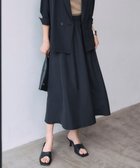 【アイシービー/iCB】の【UVケア・速乾・洗える】シルクエステルタフタ フレアスカート ブラック系|ID: prp329100004584309 ipo3291000000035725453