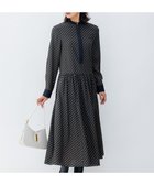 【23区/NIJYUSANKU】の【洗える】Ratti チェーンモチーフ ワンピース 人気、トレンドファッション・服の通販 founy(ファニー) ファッション Fashion レディースファッション WOMEN ワンピース Dress イタリア Italy 洗える Washable 秋 Autumn/Fall カフス Cuffs クラシカル Classical クラシック Classic シルク Silk シンプル Simple スカーフ Scarf スタンド Stand ストライプ Stripe チェーン Chain トレンド Trend なめらか Smooth プリント Print プリーツ Pleats モチーフ Motif 無地 Plain Color A/W・秋冬 Aw・Autumn/Winter・Fw・Fall-Winter 再入荷 Restock/Back In Stock/Re Arrival 2023年 2023 2023-2024秋冬・A/W Aw/Autumn/Winter//Fw/Fall-Winter/2023-2024 thumbnail ブラックプリント|ID: prp329100004584317 ipo3291000000032498726