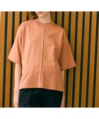 【ベイジ,/BEIGE,】の【BEIGE,ecru/WEB限定・洗える】JERSEY STITCH / コットンハーフスリーブトップス Nude camel|ID: prp329100004584331 ipo3291000000032676736