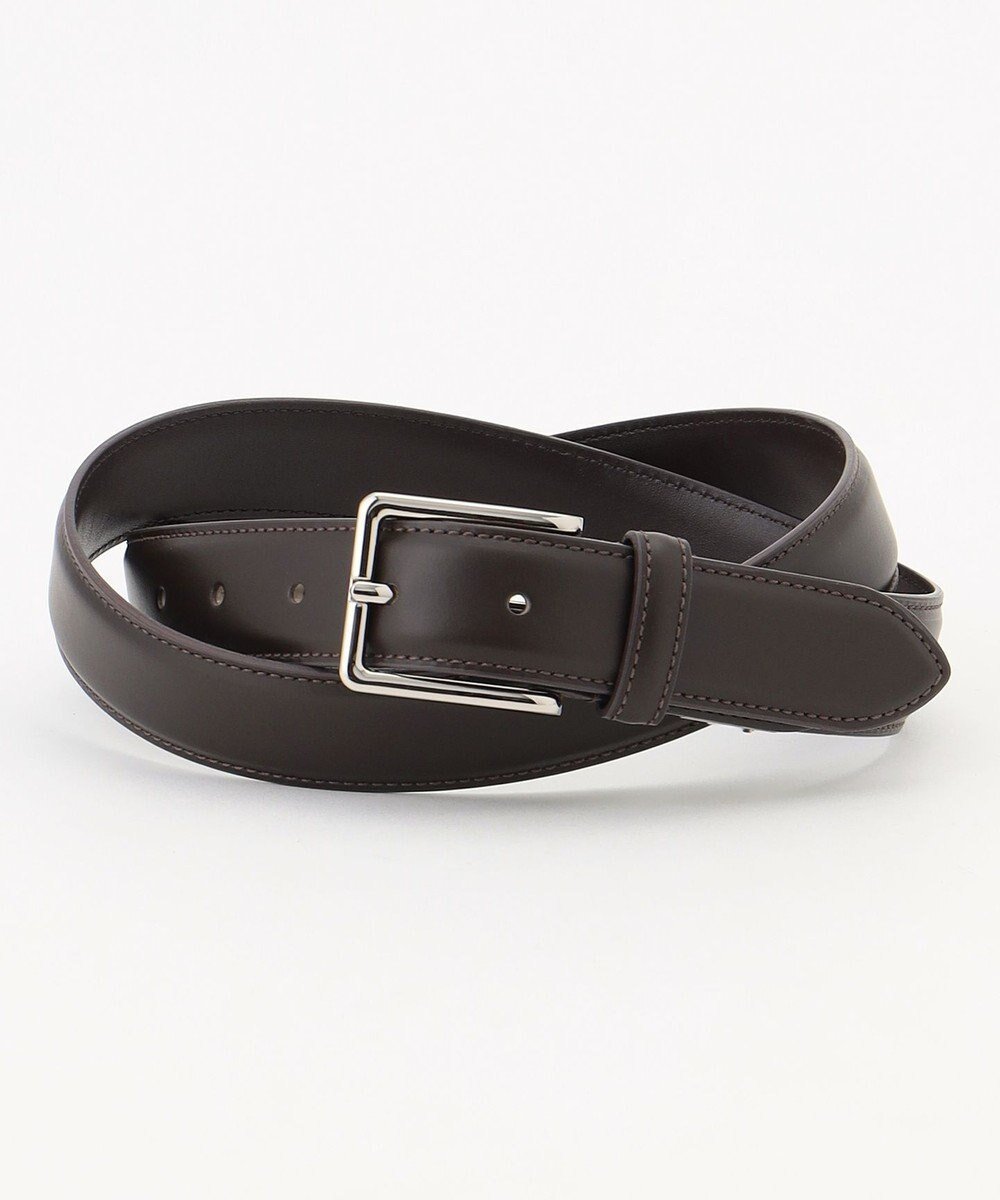 【ジェイ プレス/J.PRESS / MEN】の【定番】【定番】スムースレザー ベルト インテリア・キッズ・メンズ・レディースファッション・服の通販 founy(ファニー) 　ファッション　Fashion　メンズファッション　Men's Style Online　シンプル　Simple　ビジネス 仕事 通勤　Business　ベーシック　Basic　再入荷　Restock/Back In Stock/Re Arrival　定番　Standard　ダークブラウン系|ID: prp329100004584439 ipo3291000000032499910